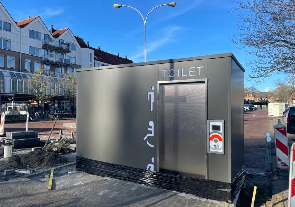 Afbeelding van het nieuwe openbaar toilet