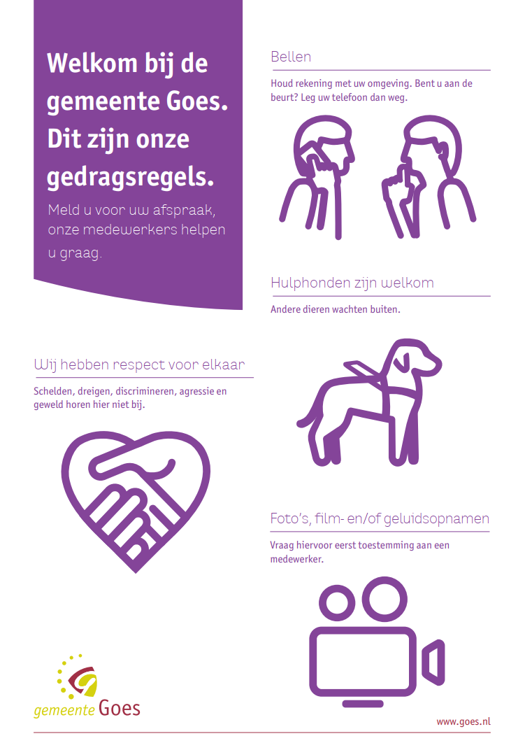 Flyer gedragsregels 2