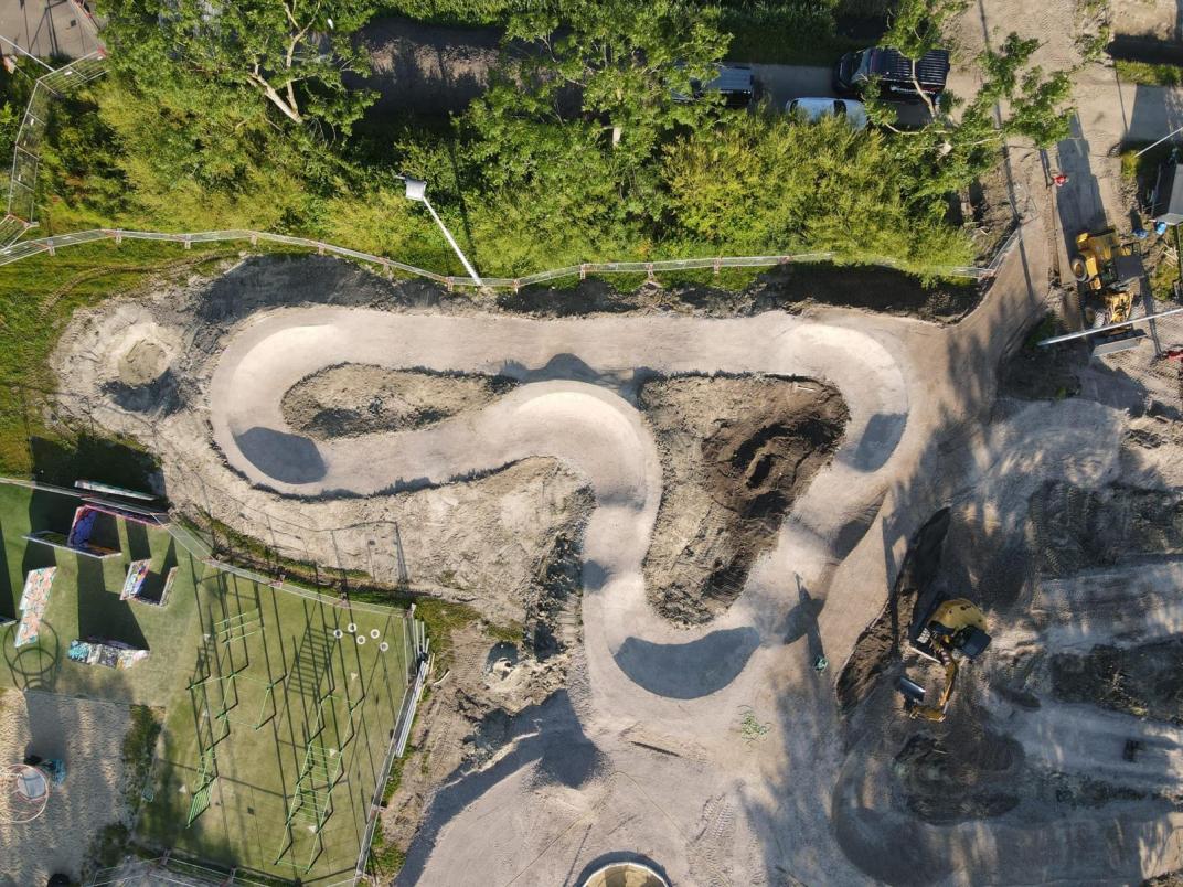 Urban sportpark aanleg