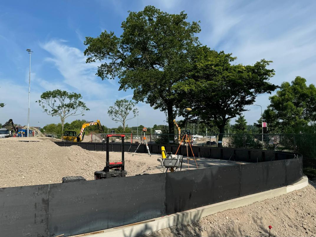 Urban sportpark aanleg