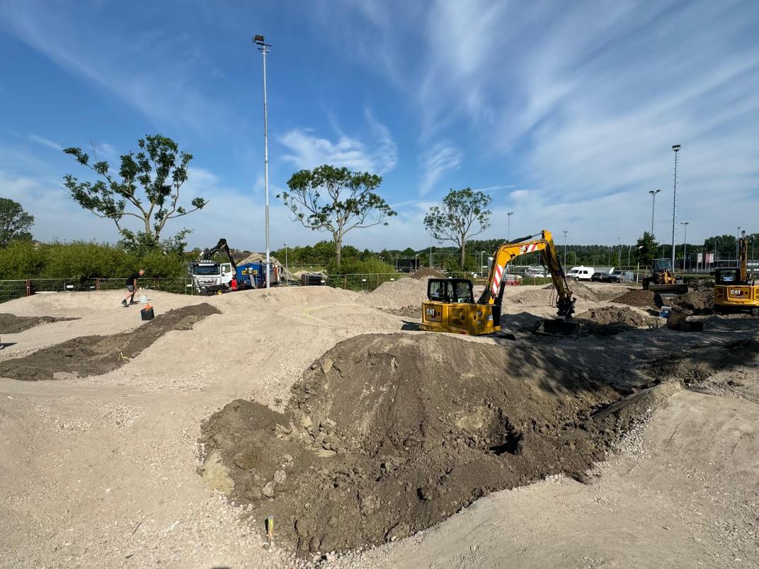 Urban sportpark aanleg