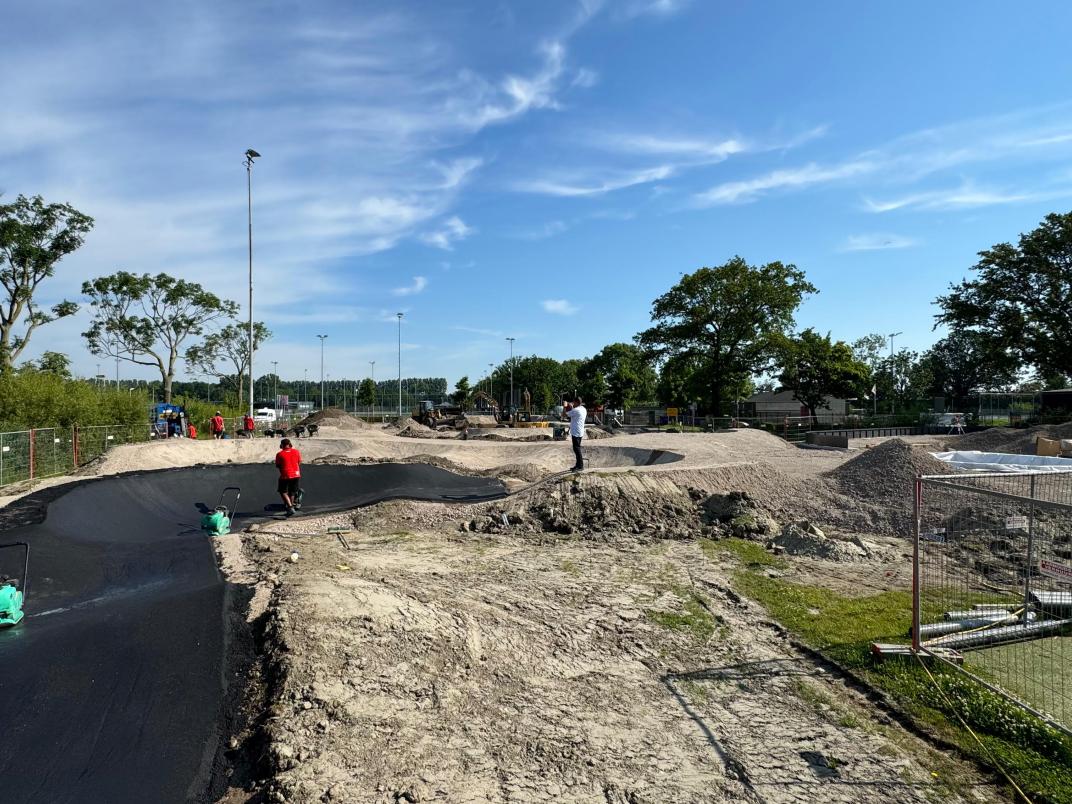 Urban sportpark aanleg