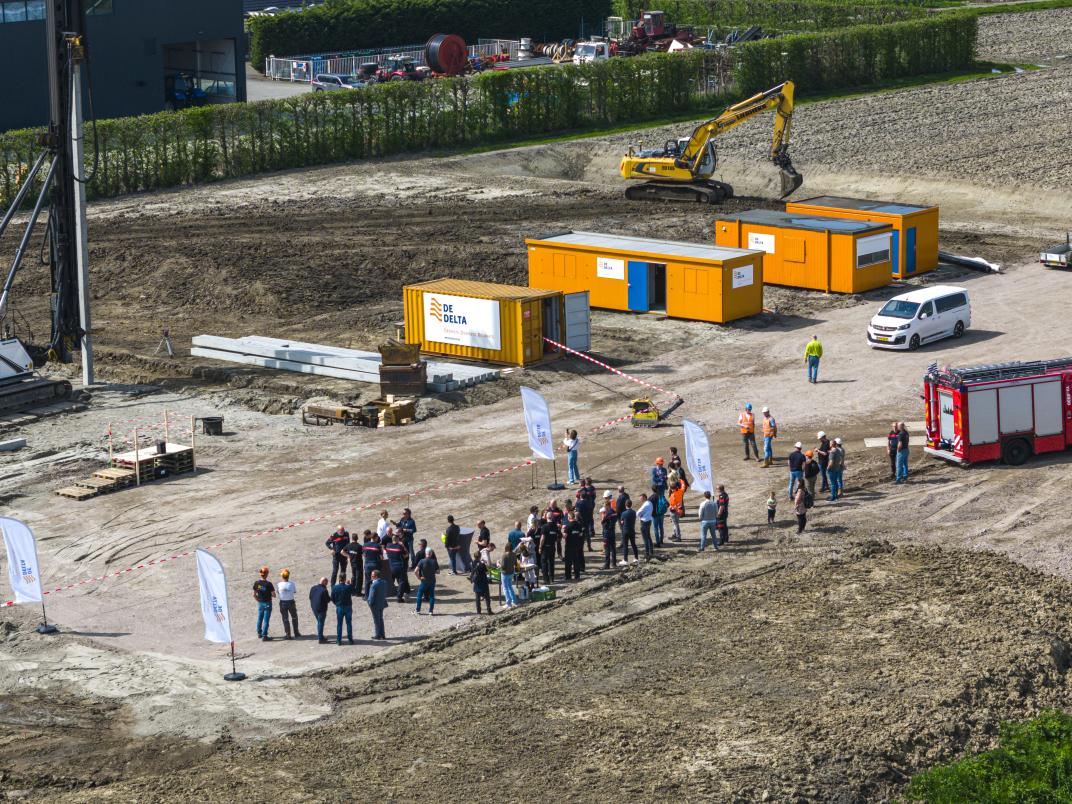 bouw brandweerkazerne