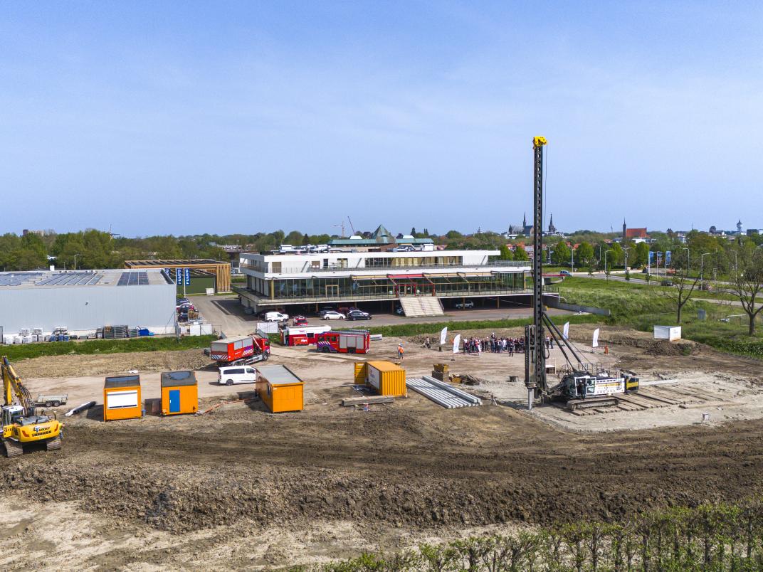 bouw brandweerkazerne